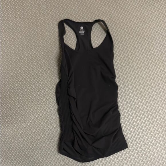Women's Black Racerback Tank Top - Picture 1 of 8